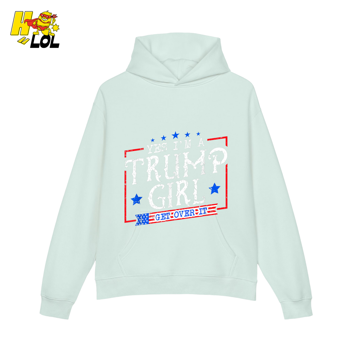 Yes I'm a Trump Girl Shirt Funny Patriotic Conservative Gift- HQLOL