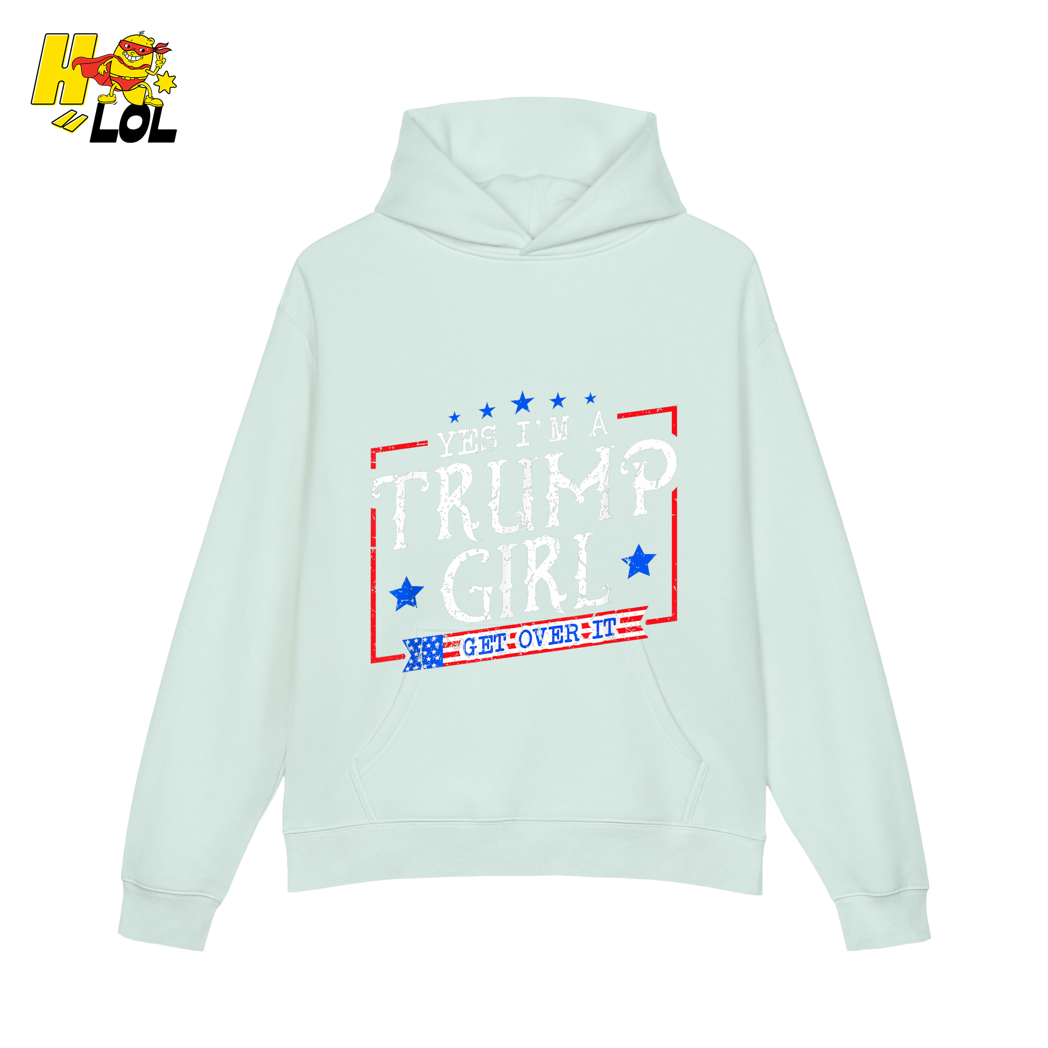 Yes I'm a Trump Girl Shirt Funny Patriotic Conservative Gift- HQLOL