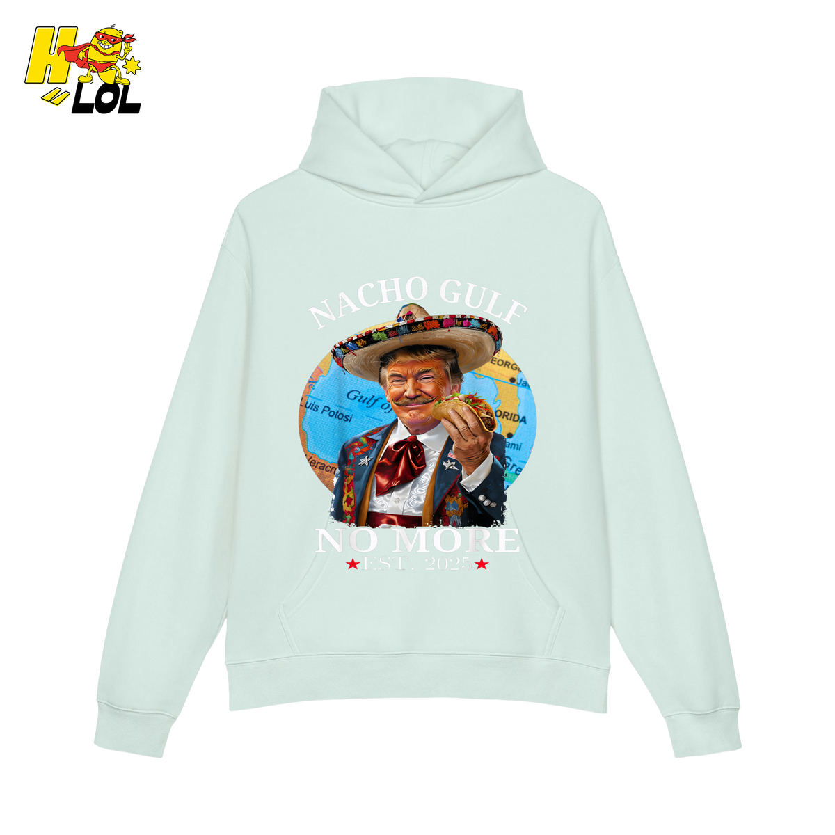 Nacho Gulf No More Shirt Funny Taco Sombrero Graphic Shirt - HQLOL