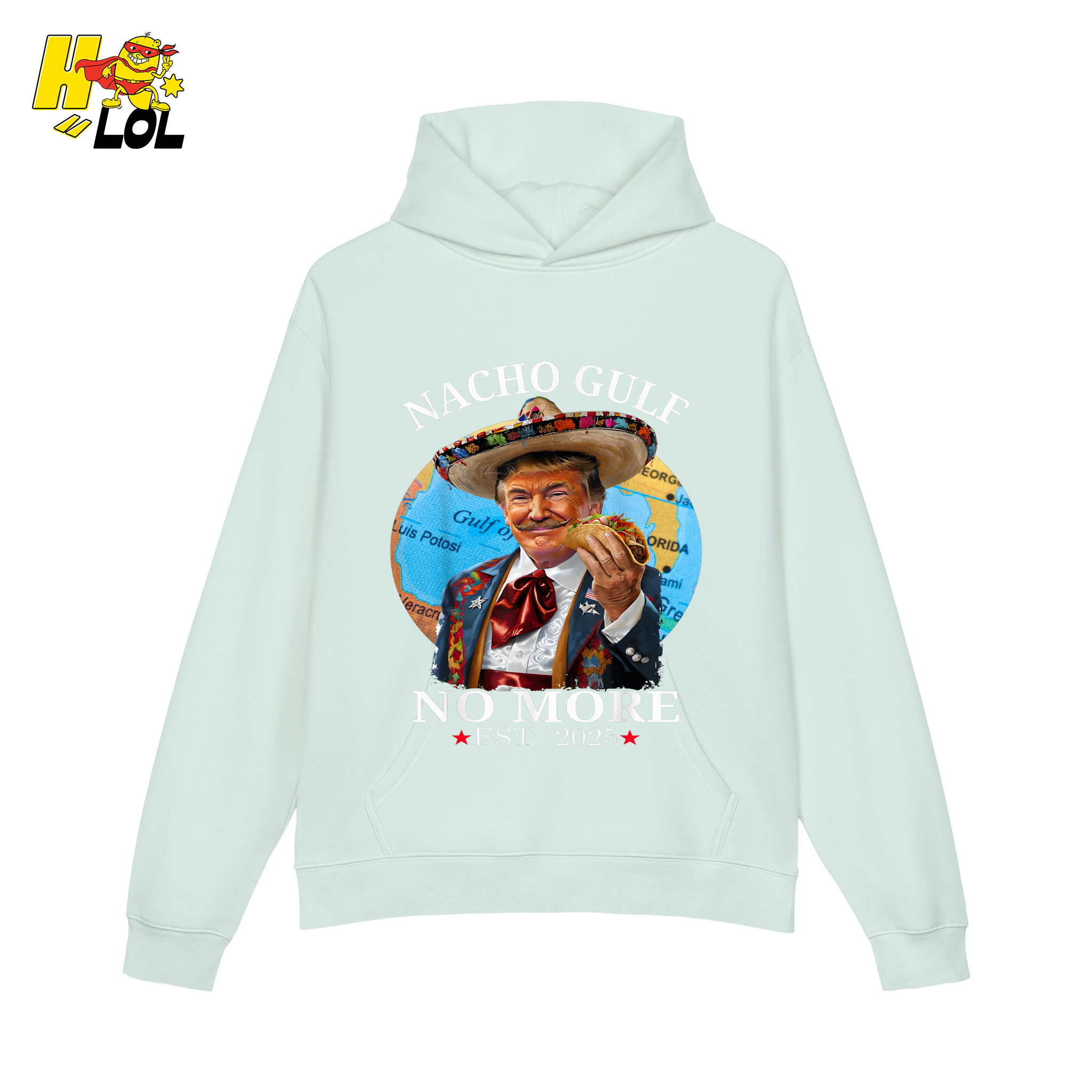 Nacho Gulf No More Shirt Funny Taco Sombrero Graphic Shirt - HQLOL