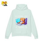 Coding In Progress Shirt Funny Programmer Sleepy Dog Shirt - HQLOL