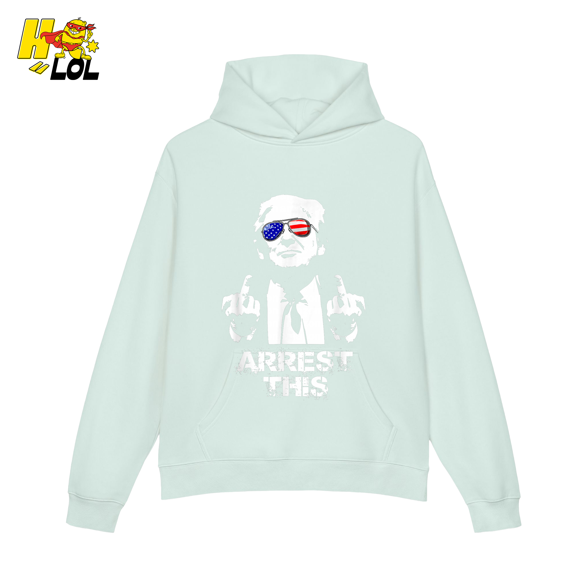 Trump Middle Finger Arrest This Edgy Political Anti-Woke Shirt - HQLOL