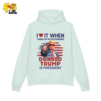 I Love It When I Wake Up Trump Is President Shirt Patriotic Shirt - HQLOL