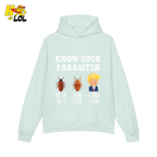 Know Your Parasites Shirt Funny Tick Meme Satire Graphic Shirt - HQLOL