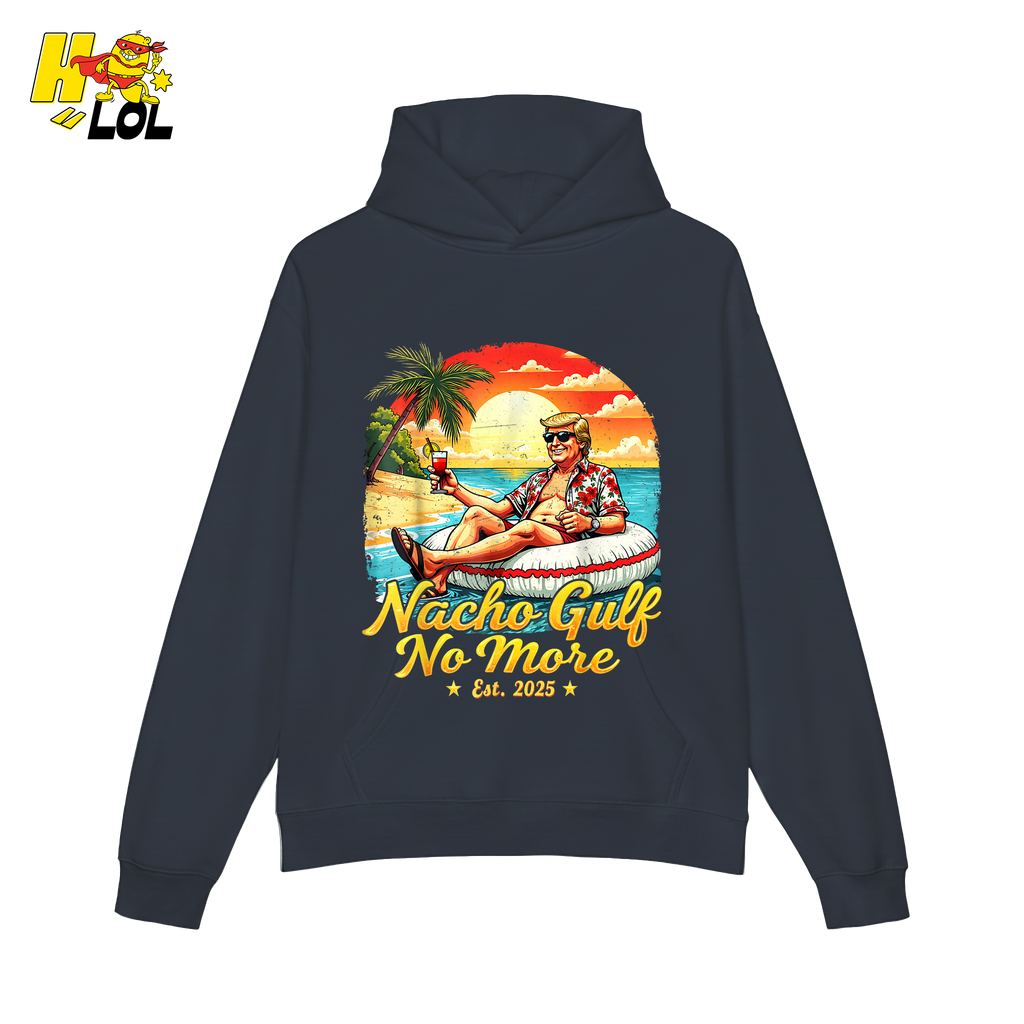 Nacho Gulf No More Shirt Funny Tropical Sunset Beach Graphic - HQLOL