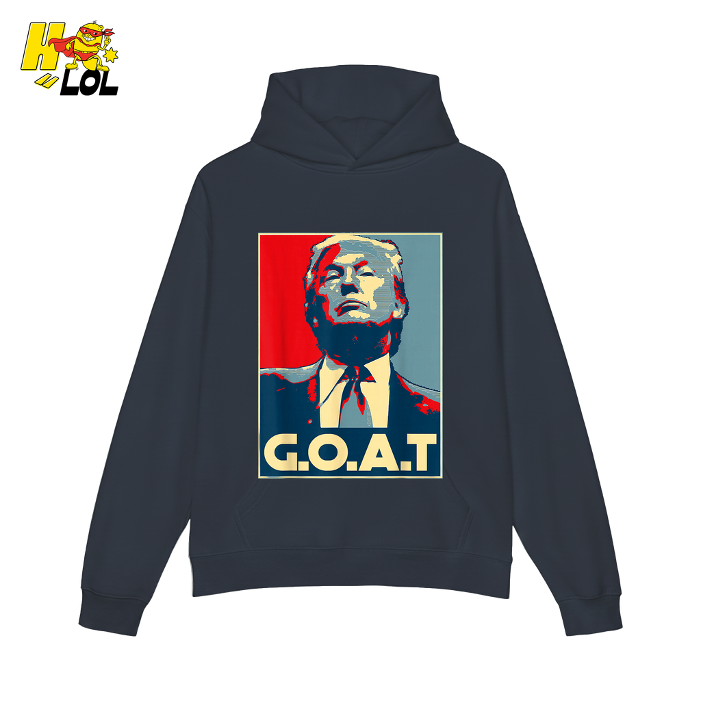 Trump G.O.A.T. Hope Style Iconic Political Tribute Meme Shirt - HQLOL