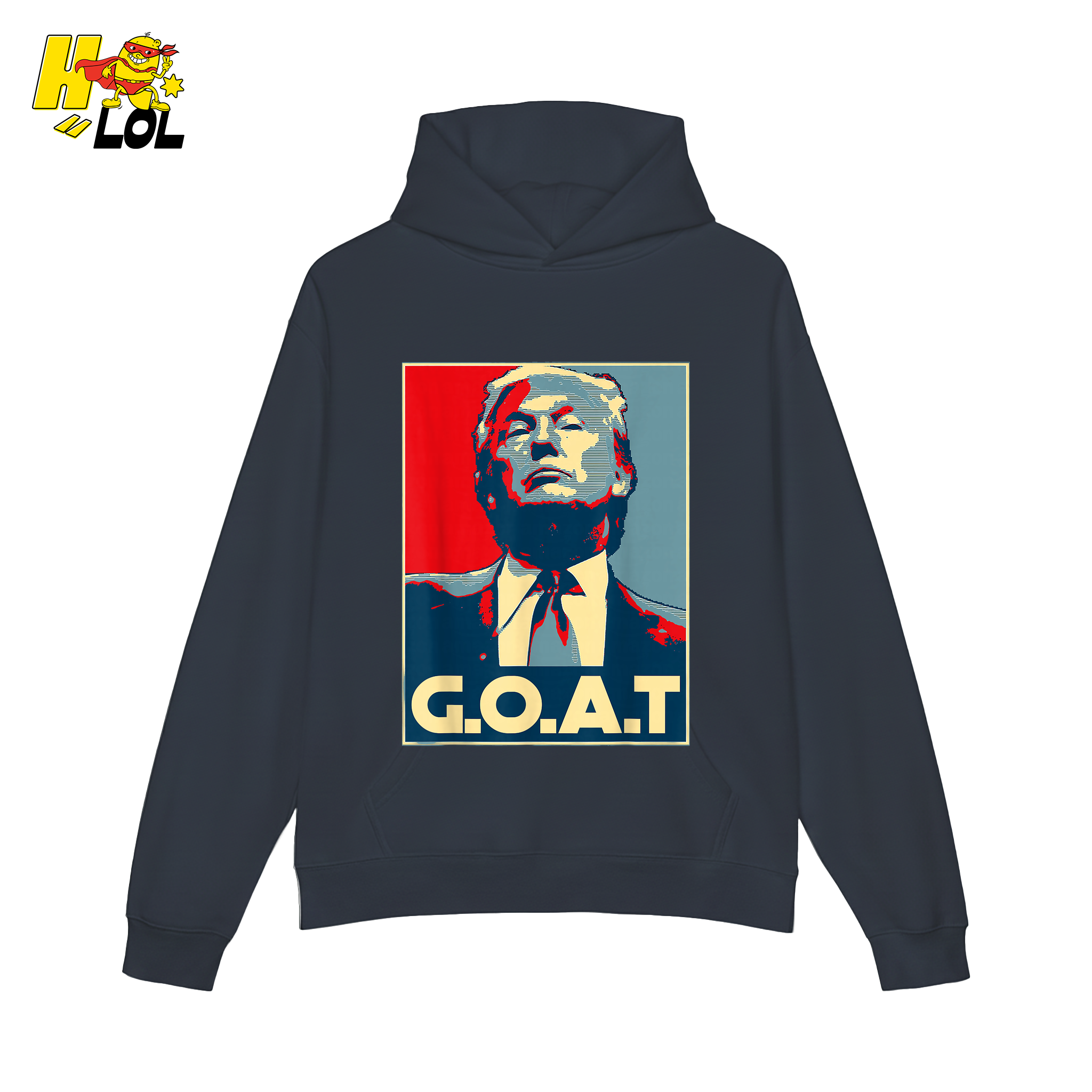 Trump G.O.A.T. Hope Style Iconic Political Tribute Meme Shirt - HQLOL