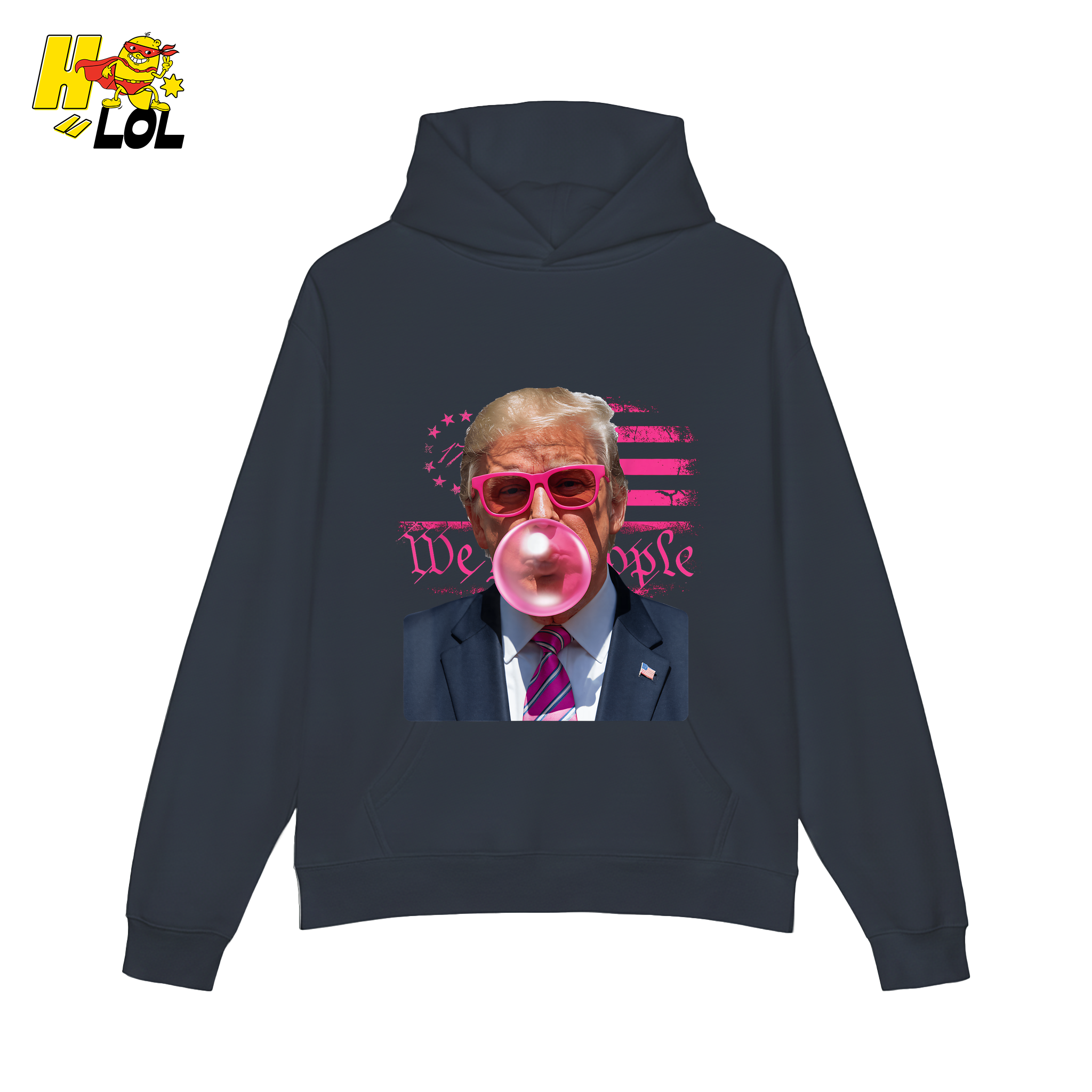 Trump Bubblegum Shirt Funny Graphic Shirt - HQLOL