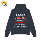 I Love Trump Shirt Funny Patriotic Quote Conservative Shirt - HQLOL