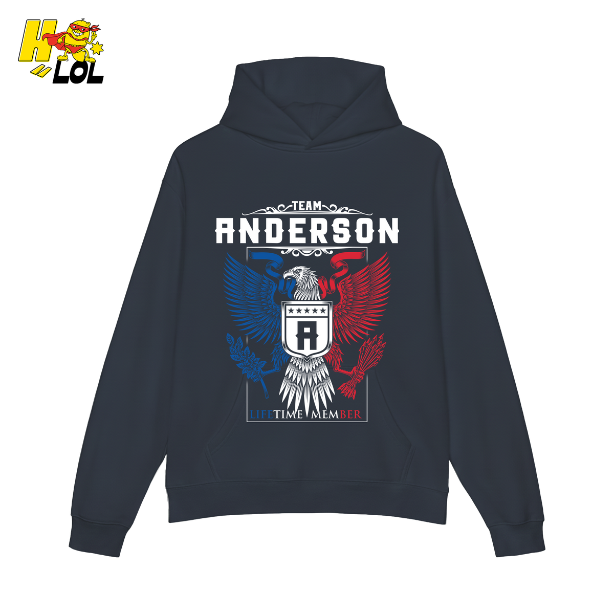 Team Anderson Lifetime Member - Family Name - HQ LOL