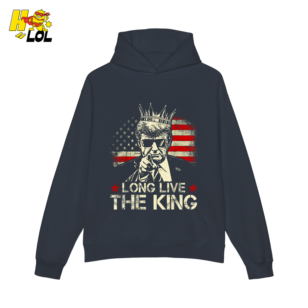 Donald Trump Long Live The King Shirt Patriotic Political Gift - HQLOL