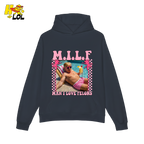 MILF Man I Love Felons Shirt Funny Pink Retro Meme Shirt - HQLOL