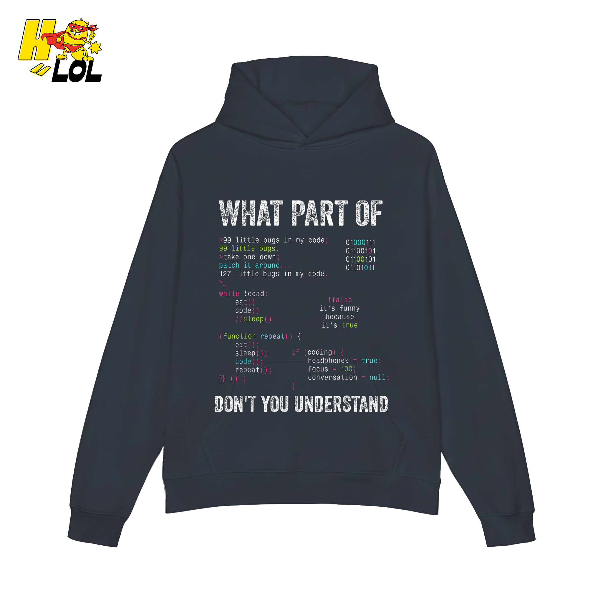 What Part of Don’t You Understand Shirt Funny Coding Programmer - HQLOL