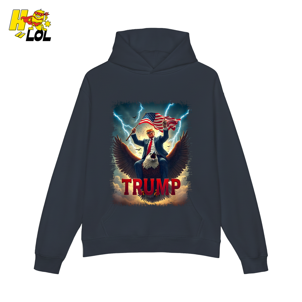 Donald Trump King & Eagle Shirt Patriotic MAGA Gift - HQLOL