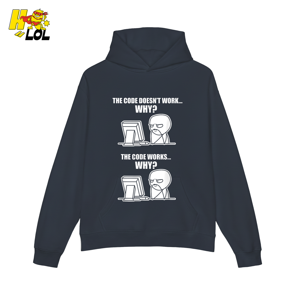 The Code Doesn’t Work Why Shirt Funny Programmer Meme Shirt - HQLOL