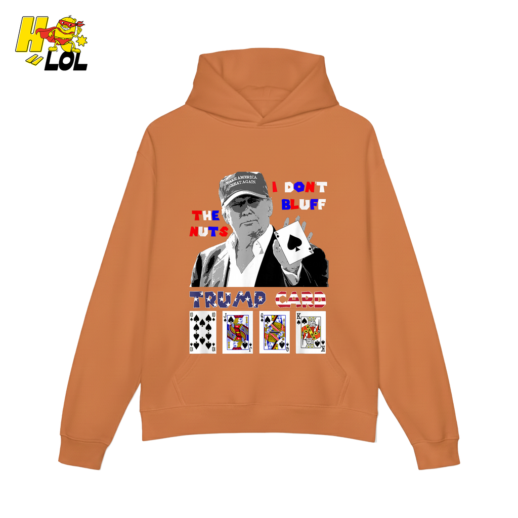 Trump Card Shirt I Don’t Bluff Funny Poker Political Shirt - HQLOL