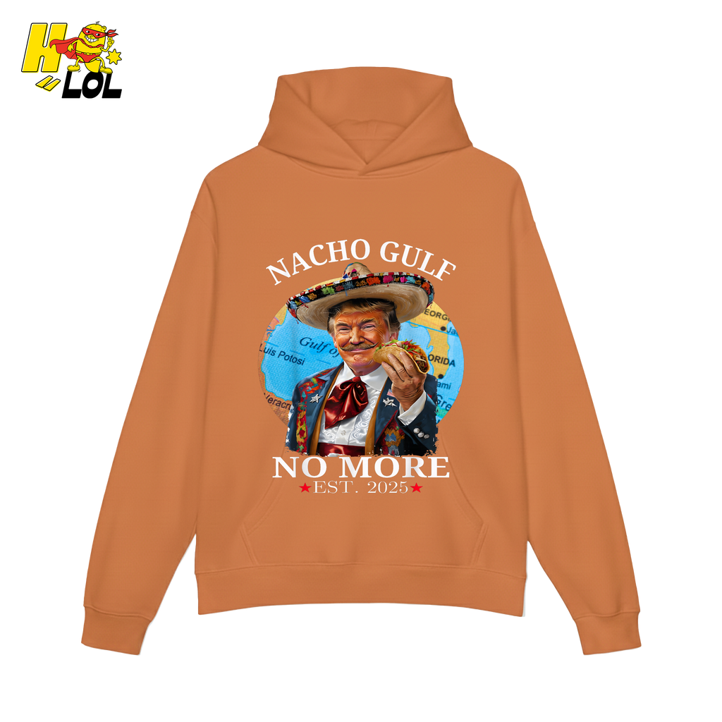 Nacho Gulf No More Shirt Funny Taco Sombrero Graphic Shirt - HQLOL