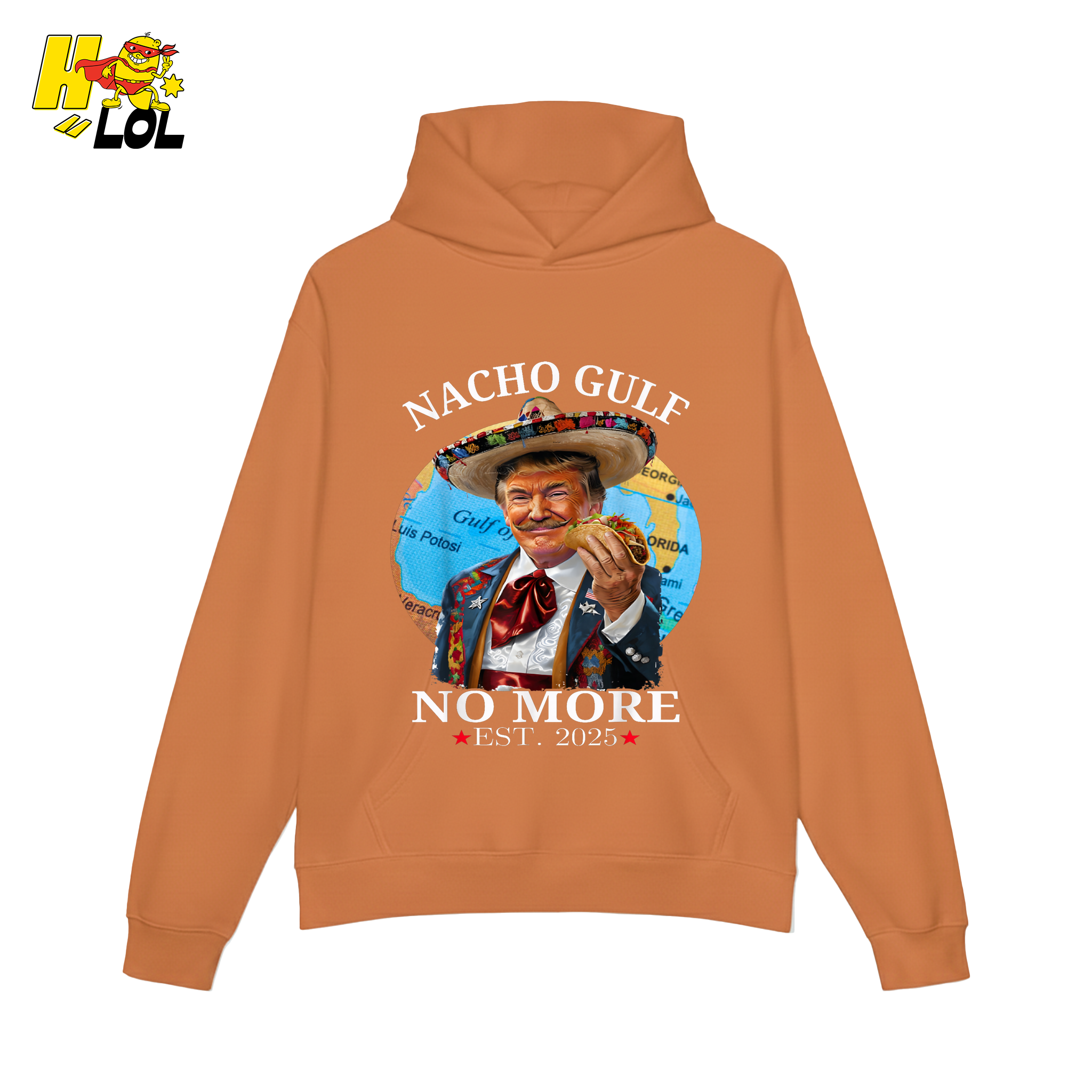 Nacho Gulf No More Shirt Funny Taco Sombrero Graphic Shirt - HQLOL
