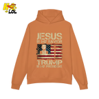 Jesus Is My Savior Trump Is My President Shirt Christian Patriotic - HQLOL