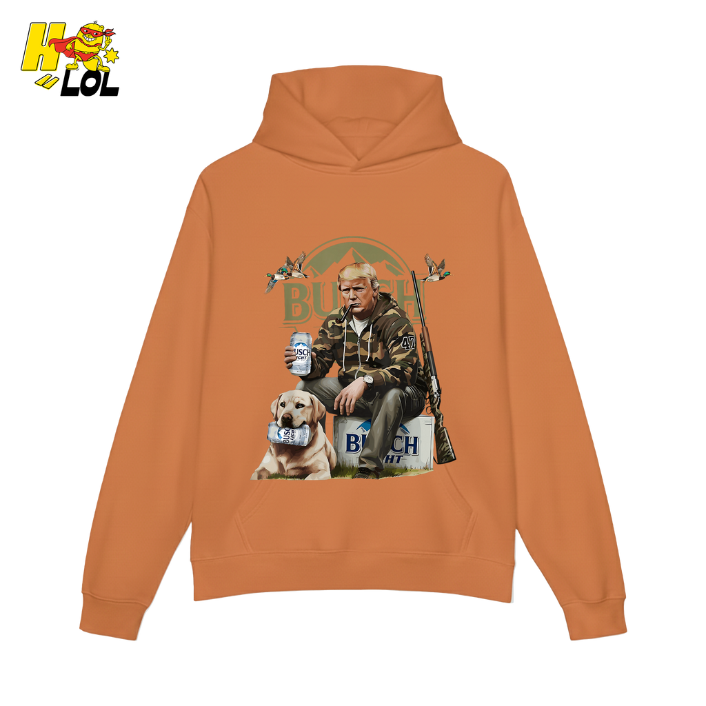 Busch Light Hunting Shirt Funny Deer Camp Dog Camo Shirt - HQLOL