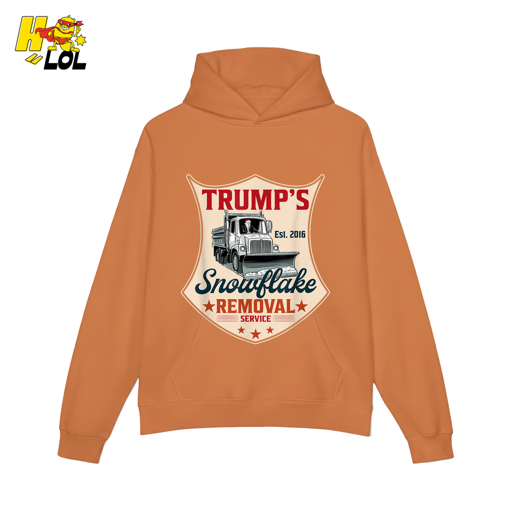 Trump's Snowflake Removal Service Funny Anti-Liberal Satire Shirt - HQLOL