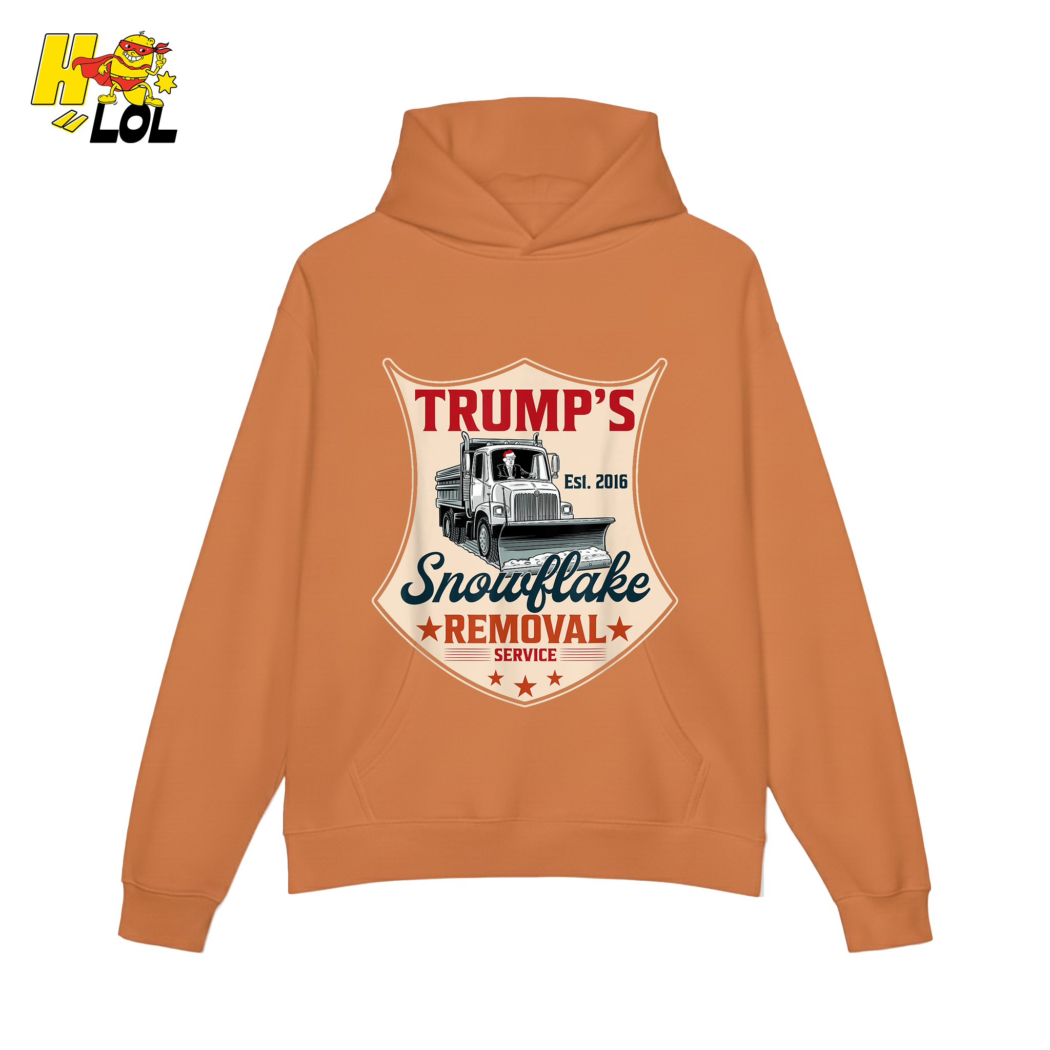 Trump's Snowflake Removal Service Funny Anti-Liberal Satire Shirt - HQLOL