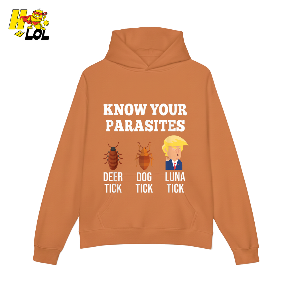 Know Your Parasites Shirt Funny Tick Meme Satire Graphic Shirt - HQLOL