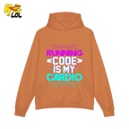 Running Code Is My Cardio Shirt Funny Programmer Neon Shirt - HQLOL