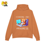 Coding In Progress Shirt Funny Programmer Sleepy Dog Shirt - HQLOL