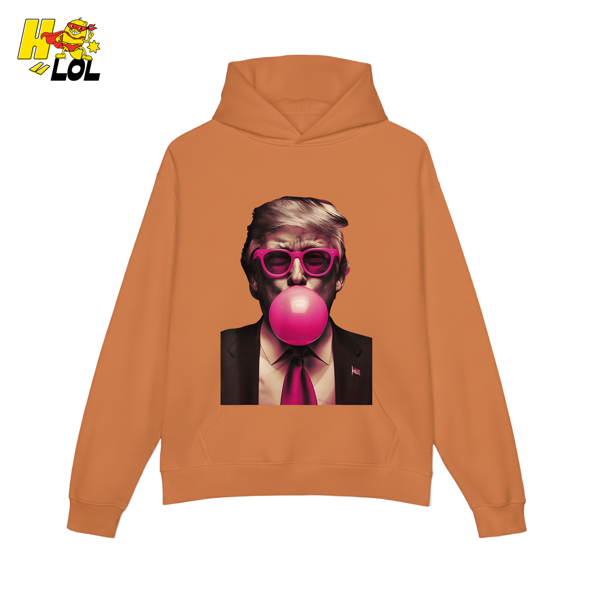 Trump Bubble Gum Pink Glasses Funny Pop Art Viral Meme Shirt - HQLOL