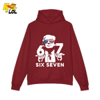 Six Seven Shirt 67 Patriotic Sunglasses Meme Graphic Shirt - HQLOL