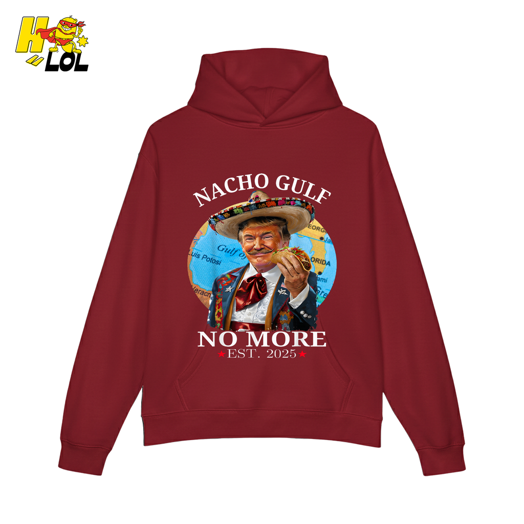 Nacho Gulf No More Shirt Funny Taco Sombrero Graphic Shirt - HQLOL