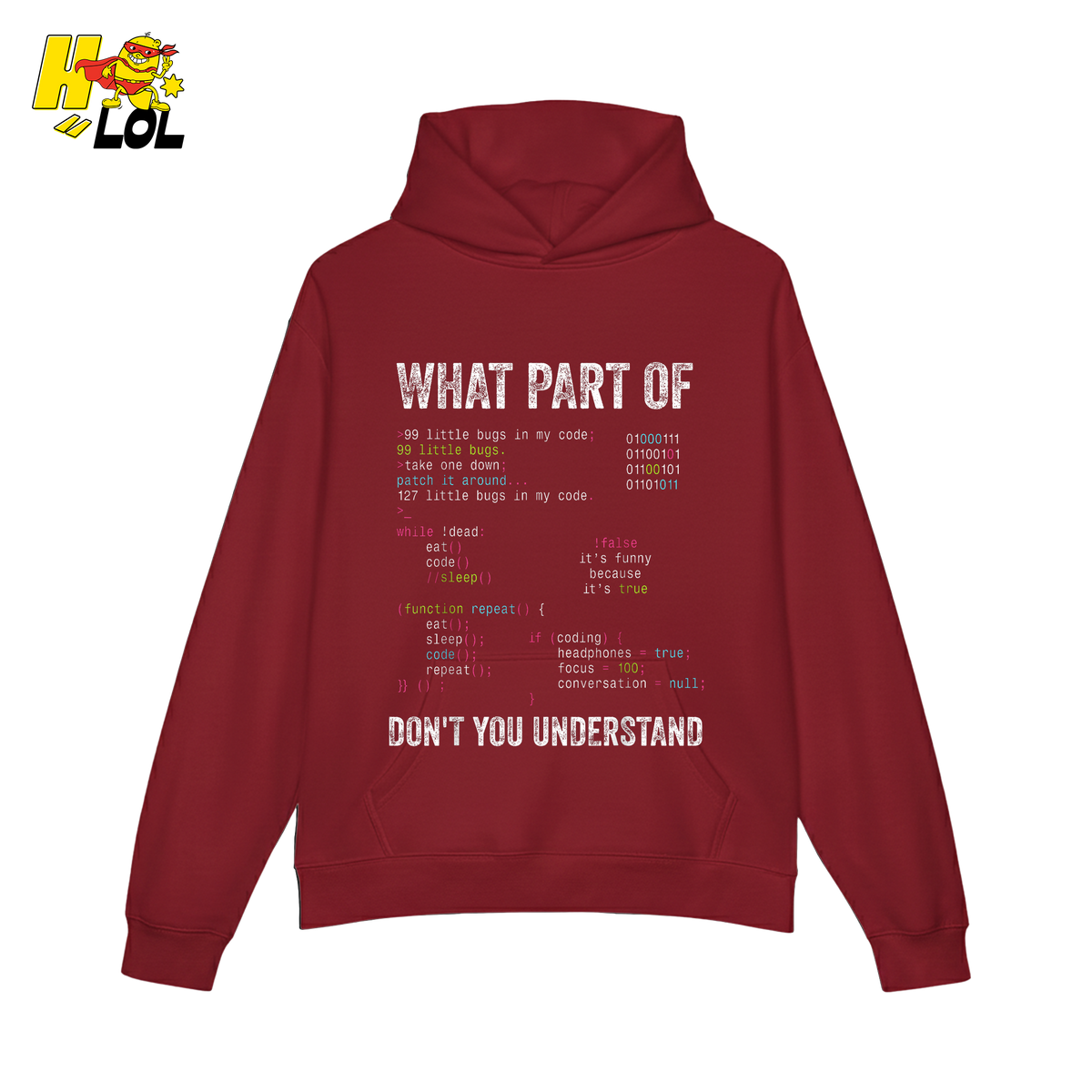 What Part of Don’t You Understand Shirt Funny Coding Programmer - HQLOL