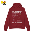 What Part of Don’t You Understand Shirt Funny Coding Programmer - HQLOL