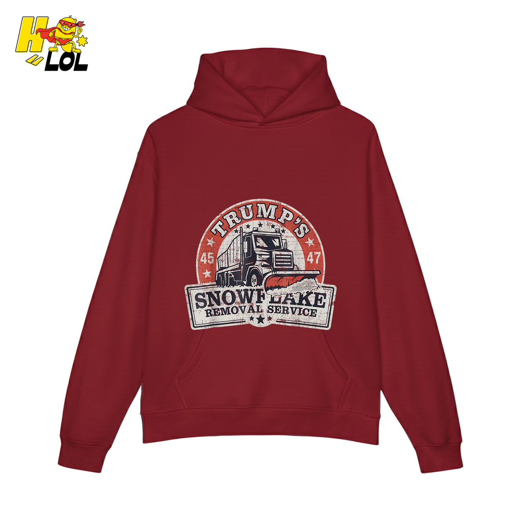 Trump 45/47 Snowflake Removal Service Anti-Liberal Satire Shirt - HQLOL