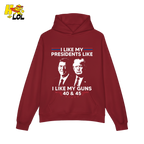 40 45 Presidents Shirt Funny Patriotic Conservative Graphic Shirt - HQLOL