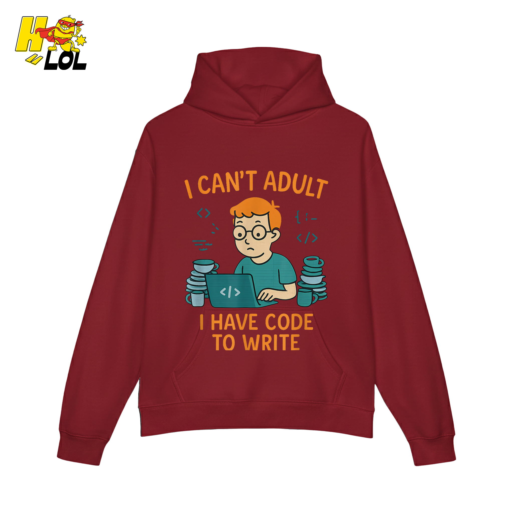 I Can’t Adult I Have Code To Write Shirt Funny Programmer Gift - HQLOL