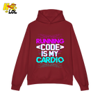 Running Code Is My Cardio Shirt Funny Programmer Neon Shirt - HQLOL