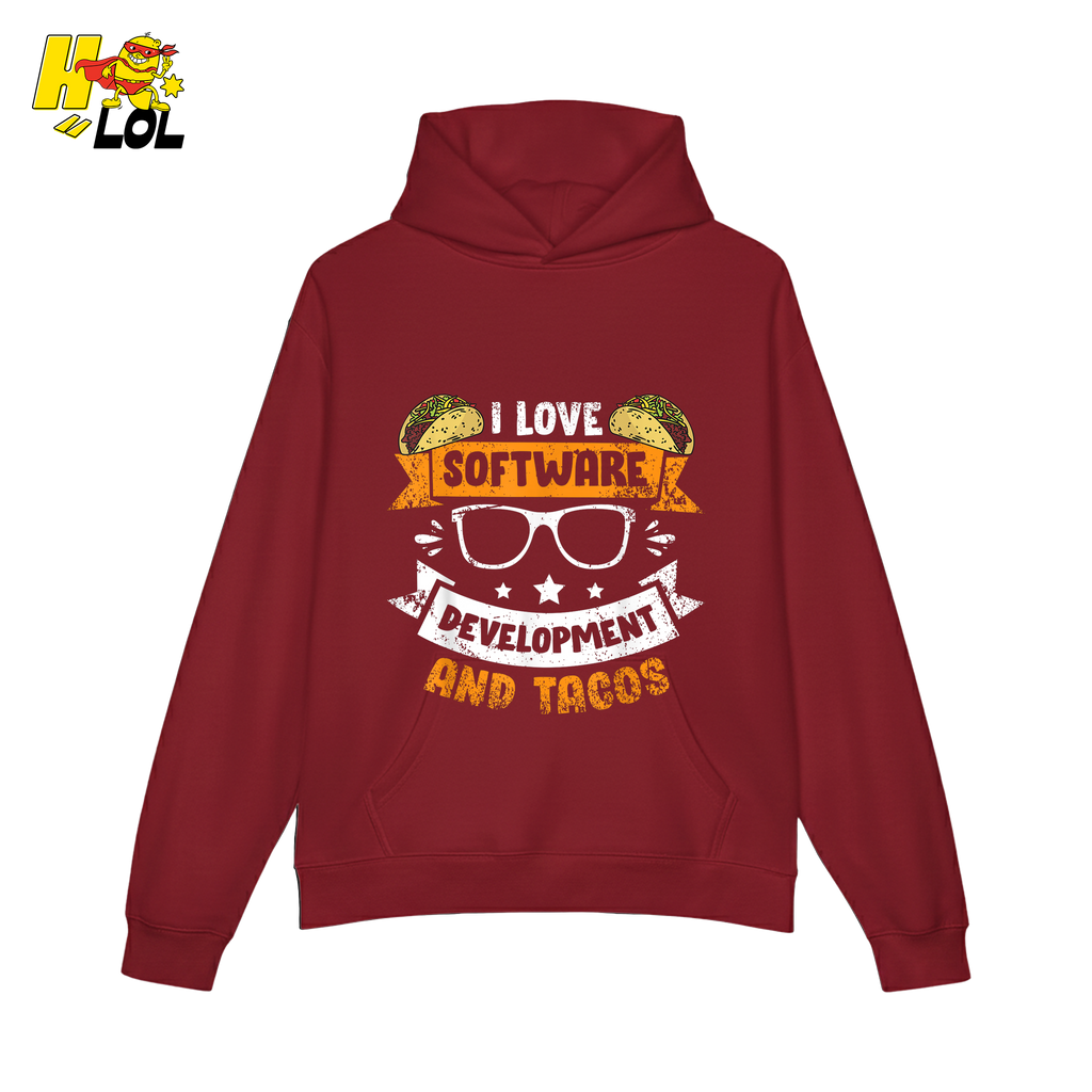 Software Development and Tacos Shirt Funny Programmer Taco Shirt - HQLOL