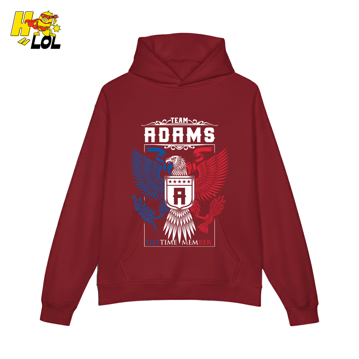 Team Adams Lifetime Member - Family Name - HQ LOL