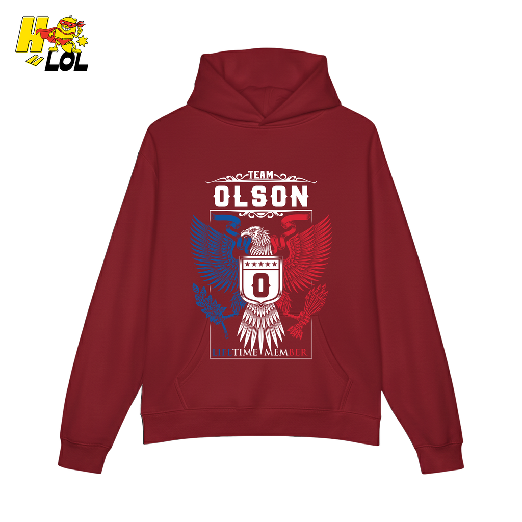 Team Olson Lifetime Member - Family Name - HQ LOL