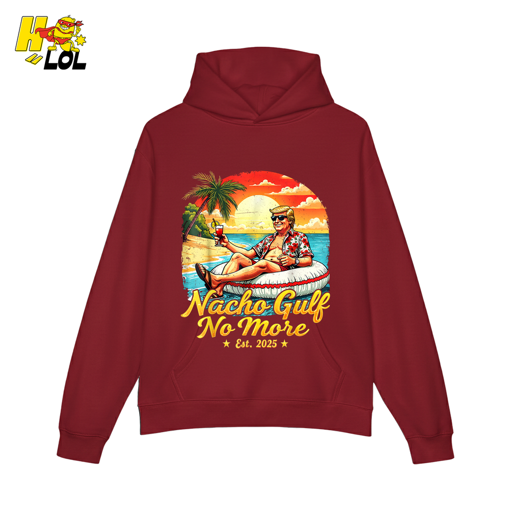 Nacho Gulf No More Shirt Funny Tropical Sunset Beach Graphic - HQLOL