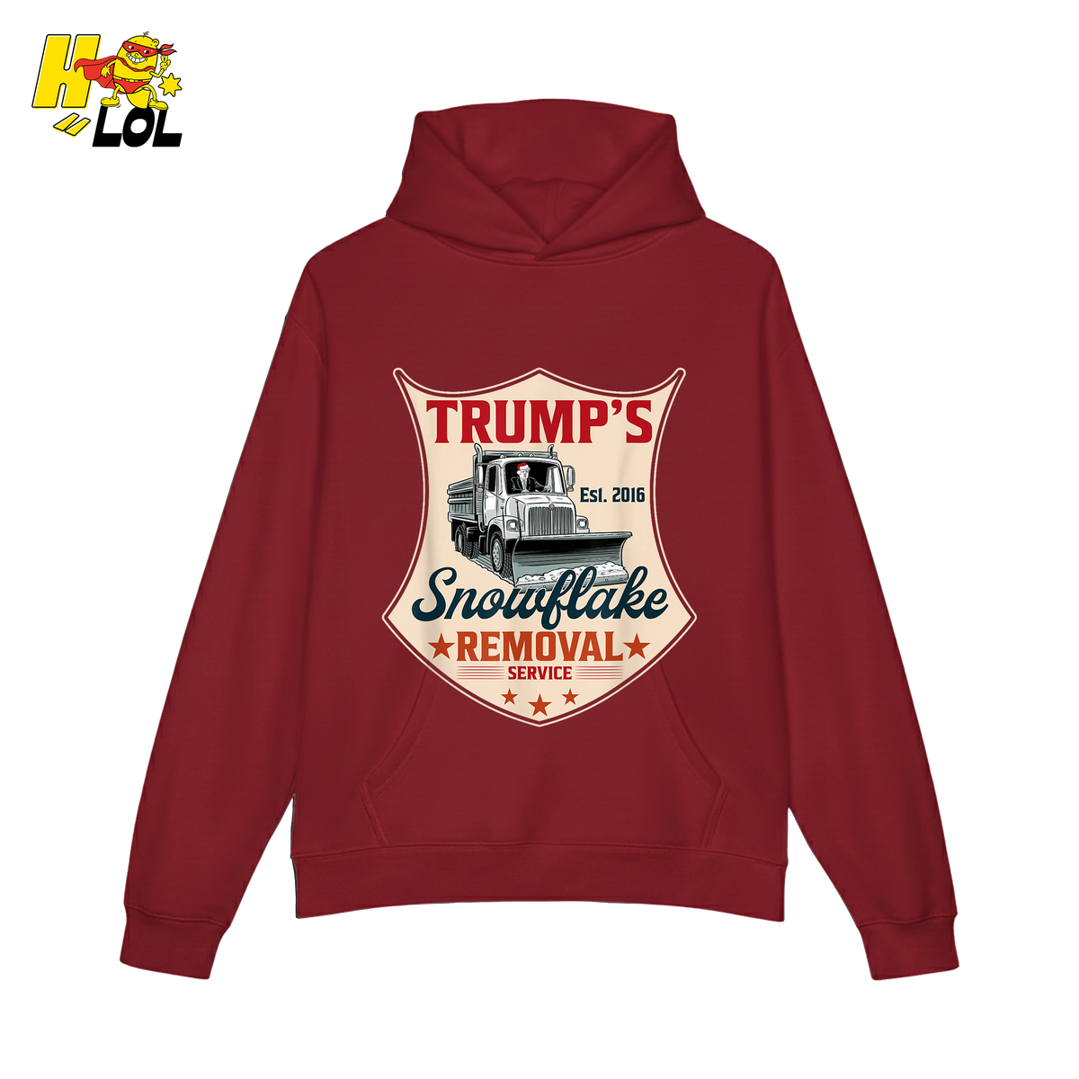 Trump's Snowflake Removal Service Funny Anti-Liberal Satire Shirt - HQLOL