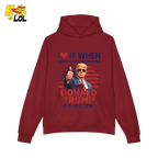 I Love It When I Wake Up Trump Is President Shirt Patriotic Shirt - HQLOL