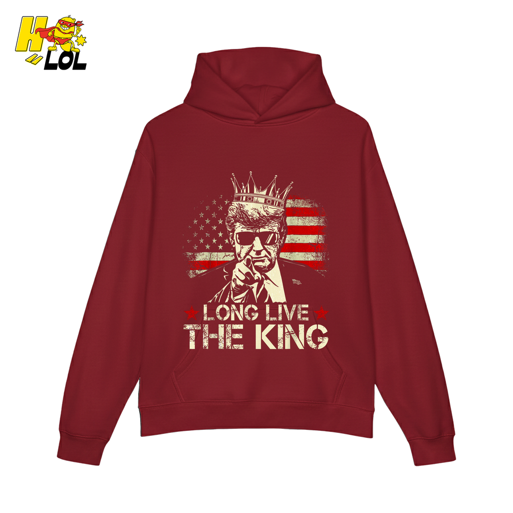 Donald Trump Long Live The King Shirt Patriotic Political Gift - HQLOL