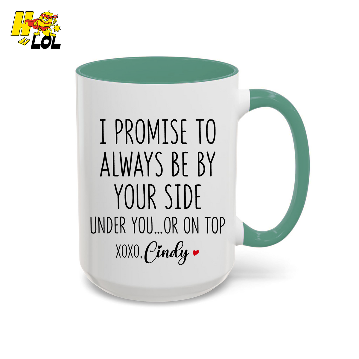I Promise To Always Be By Your Side Mug Gift for Girlfriend Boyfriend - HQLOL