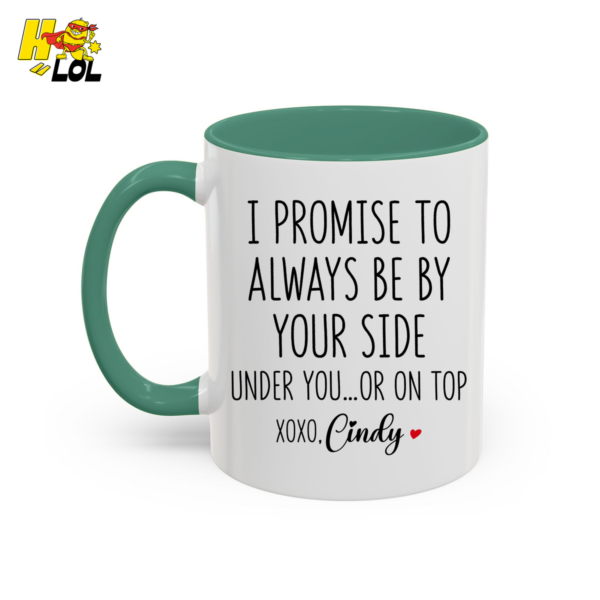 I Promise To Always Be By Your Side Mug Gift for Girlfriend Boyfriend - HQLOL