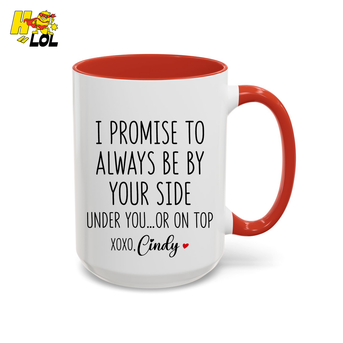 I Promise To Always Be By Your Side Mug Gift for Girlfriend Boyfriend - HQLOL
