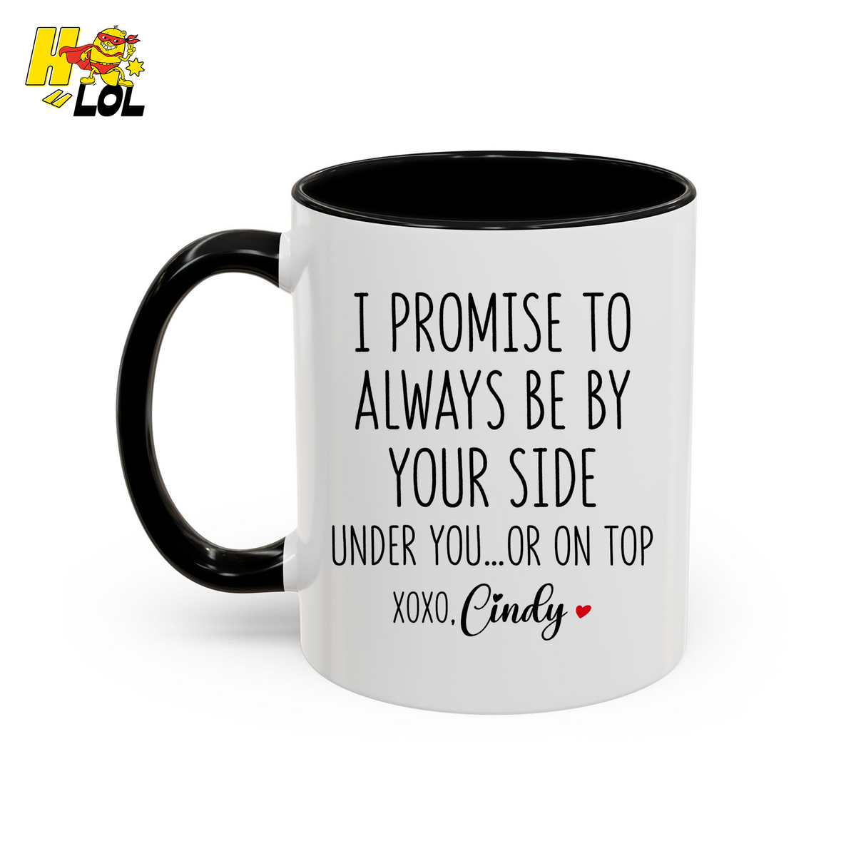 I Promise To Always Be By Your Side Mug Gift for Girlfriend Boyfriend - HQLOL