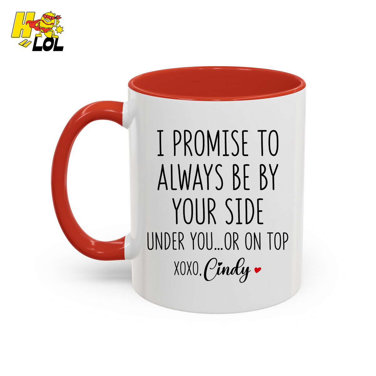 I Promise To Always Be By Your Side Mug Gift for Girlfriend Boyfriend - HQLOL